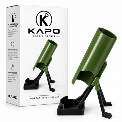 Kapo Mortar Style Opener™ (Bottle/Beer Bottle Opener)