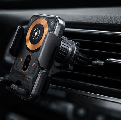 Kapo ChargeGrip™ — Wireless Car Charger & Phone Mount